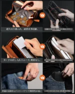 Alivern 財布 メンズ 長財布 本革 牛革 多機能財布 YKKファスナー カード22枚 長サイフ スキミング防止 大容量 お札入れ さいふ 誕生日プレゼント ギフト 父の日ギフト - Image 7