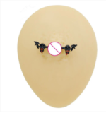 Gothic Bat Skull Nipple Shield Barbell – Red Eye Vampire Body Jewelry for Alternative Style - Image 4