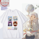 Anime Zoushou's Fuli Lian-themed cotton short-sleeved T-shirt
