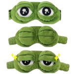 3D Frog Sleep Mask #sleepmask #tiktokfind #tiktokshopping 青蛙眼罩 - 画像 (3)