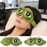 3D Frog Sleep Mask #sleepmask #tiktokfind #tiktokshopping 青蛙眼罩