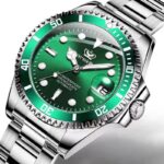 Green Ghost Men’s Watch with Calendar,绿鬼男士手表日历夜光防水男士专属：圖片 3