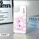 愛蜜莉雅適用於蘋果榮耀華為vivo一加iPhone小米二次元極光手機殼Emilia is suitable for Apple anime, and Aurora phone cases - Image 9