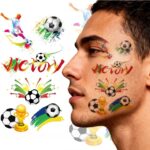 【A2】2026 USA-Canadian Cup Temporary Tattoo Stickers for Games, Fans, and Soccer美加墨世界杯纹身贴 - Image 2