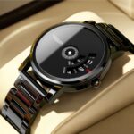 New waterproof ultra-thin men’s watch, stylish quartz wristwatch【男士商务时尚石英手表】